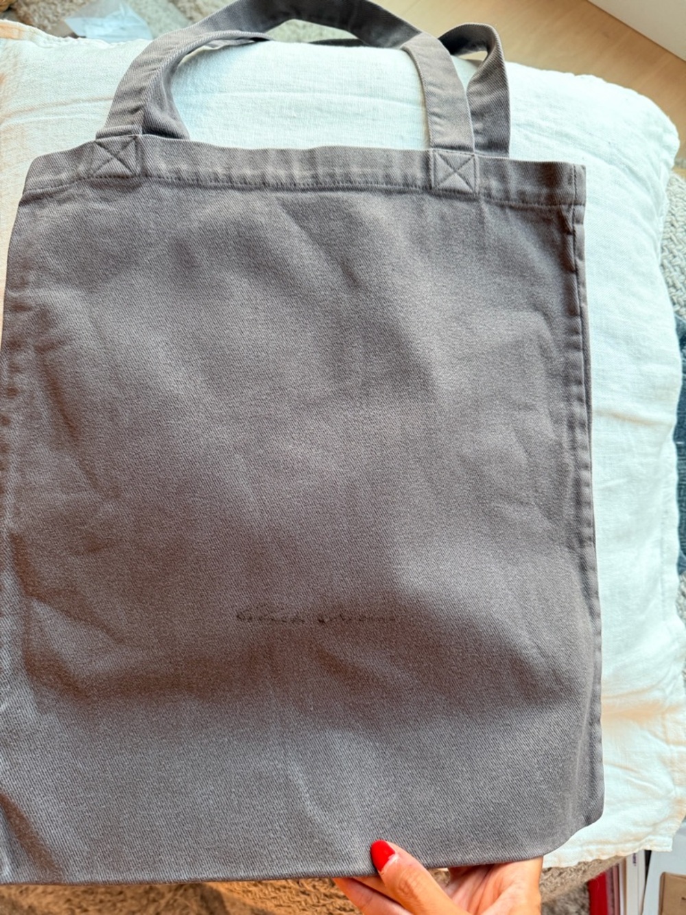 Rick Owens cotton tote